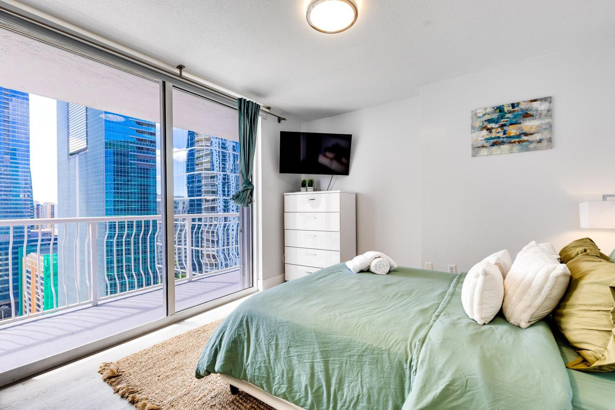 Upscale Brickell 3 Bedroom With Water Views And Free Parking 迈阿密 外观 照片