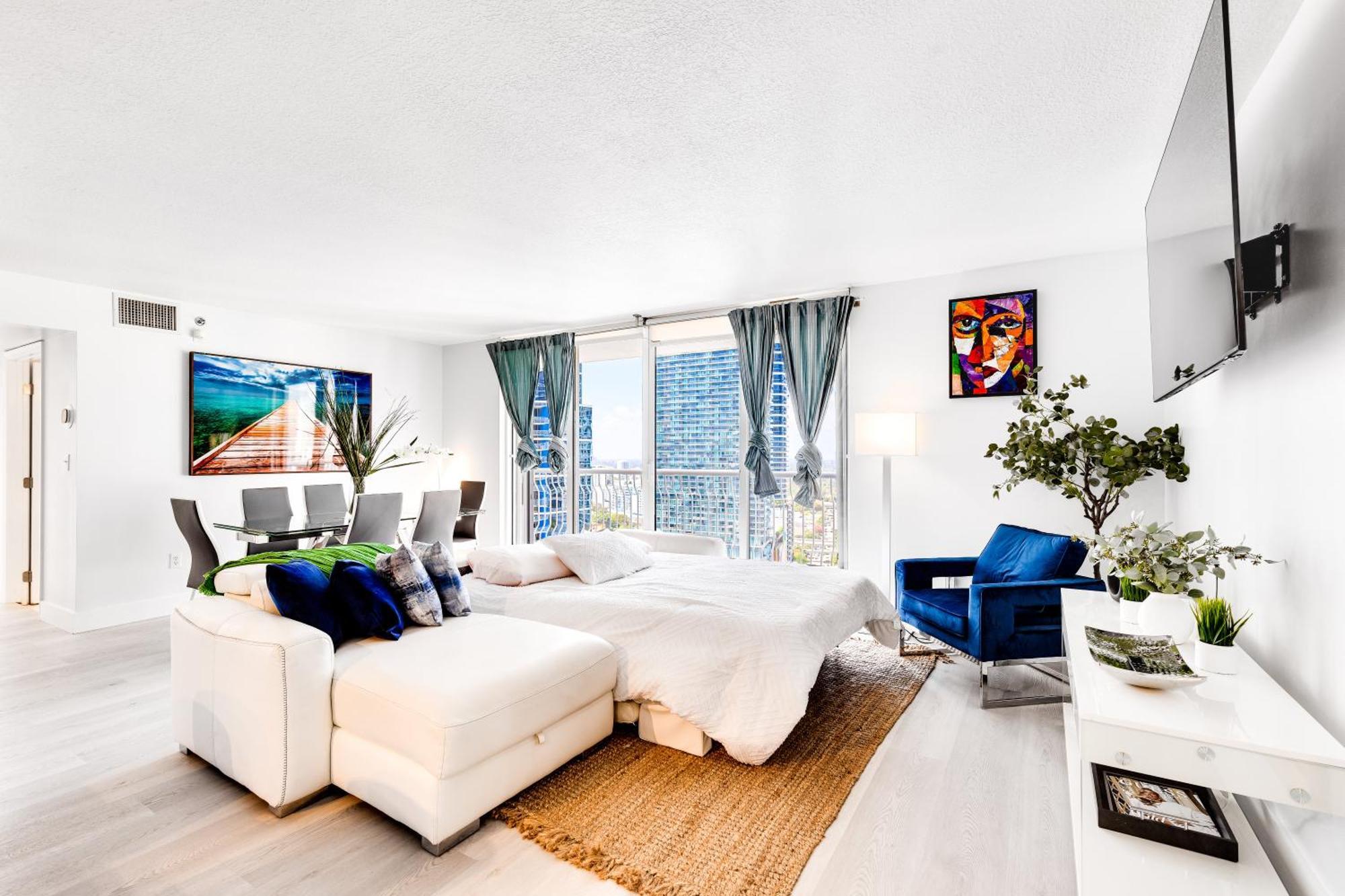 Upscale Brickell 3 Bedroom With Water Views And Free Parking 迈阿密 外观 照片
